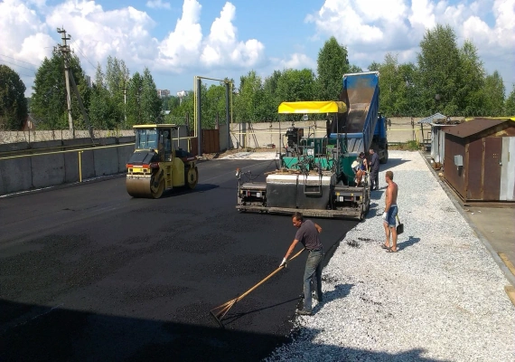 Устройство автодорог в Железнодорожном и Балашихинском районе